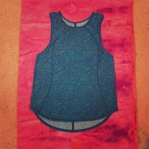Dark green/teal sculpt tank